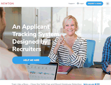 Tablet Screenshot of newtonsoftware.com
